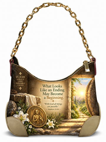 St. Jude The Beginning Beyond The Stone Chain Hobo Bag