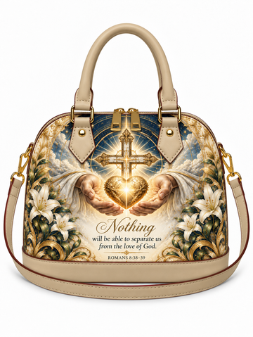 The Father Nothing Can Separate Us From His Love Dome Satchel