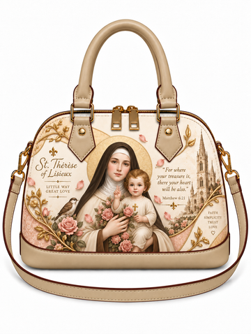 St. Thérèse Treasure Of the Heart Dome Satchel