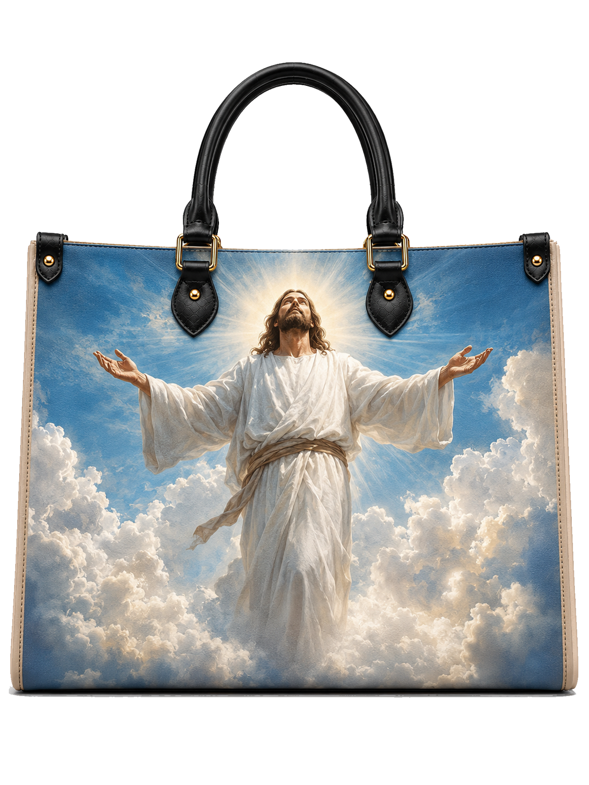 The Son Ascension Leather Tote Bag