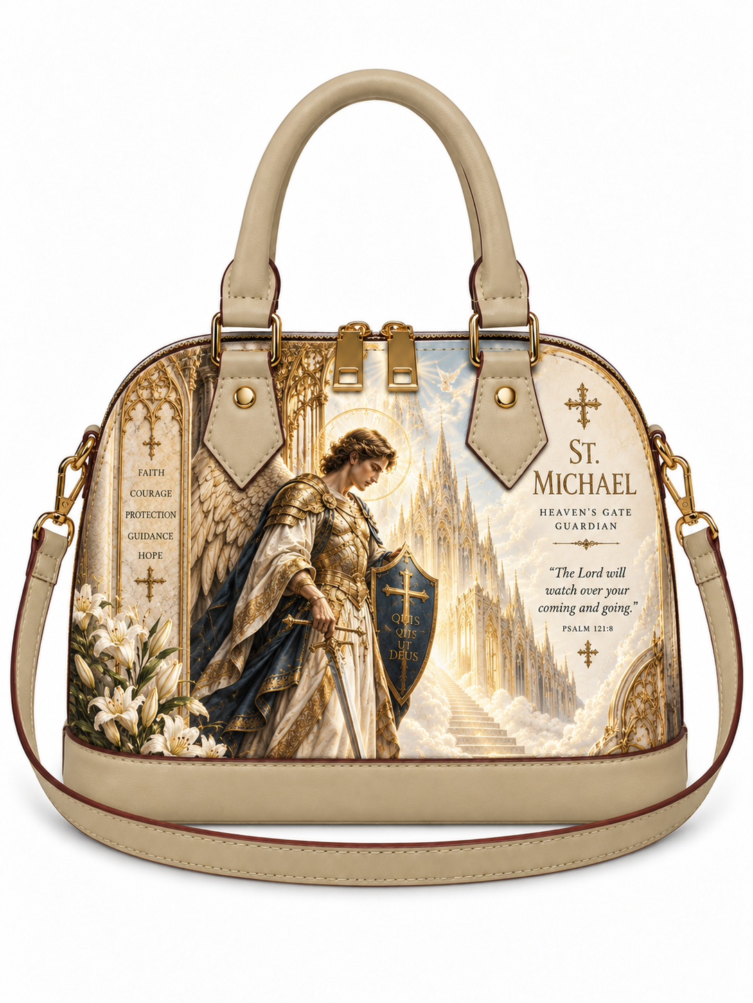 St. Michael Heaven’s Gate Guardian Dome Satchel