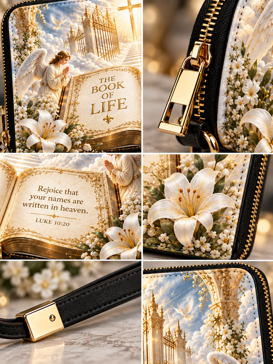 All Saints & Holy Souls The Book Of Life Long Handbag