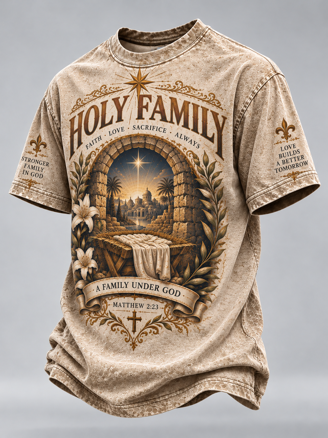 Holy Family Sacred Bethlehem T-Shirt