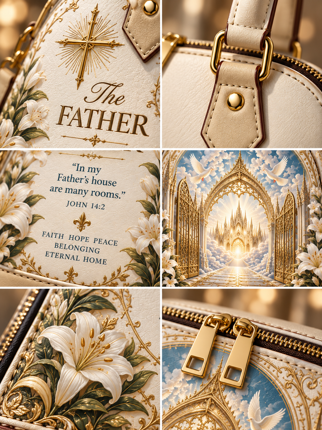 The Father Gates Of Heaven Dome Satchel