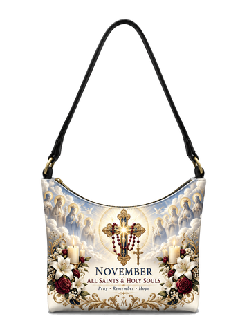 All Saints & Holy Souls Rosary Of Remembrance Shoulder Bag