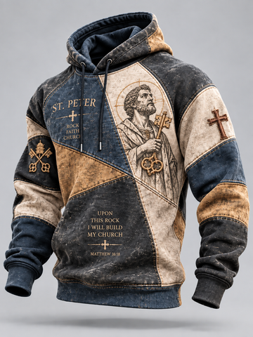 St. Peter Upon This Rock Hoodie