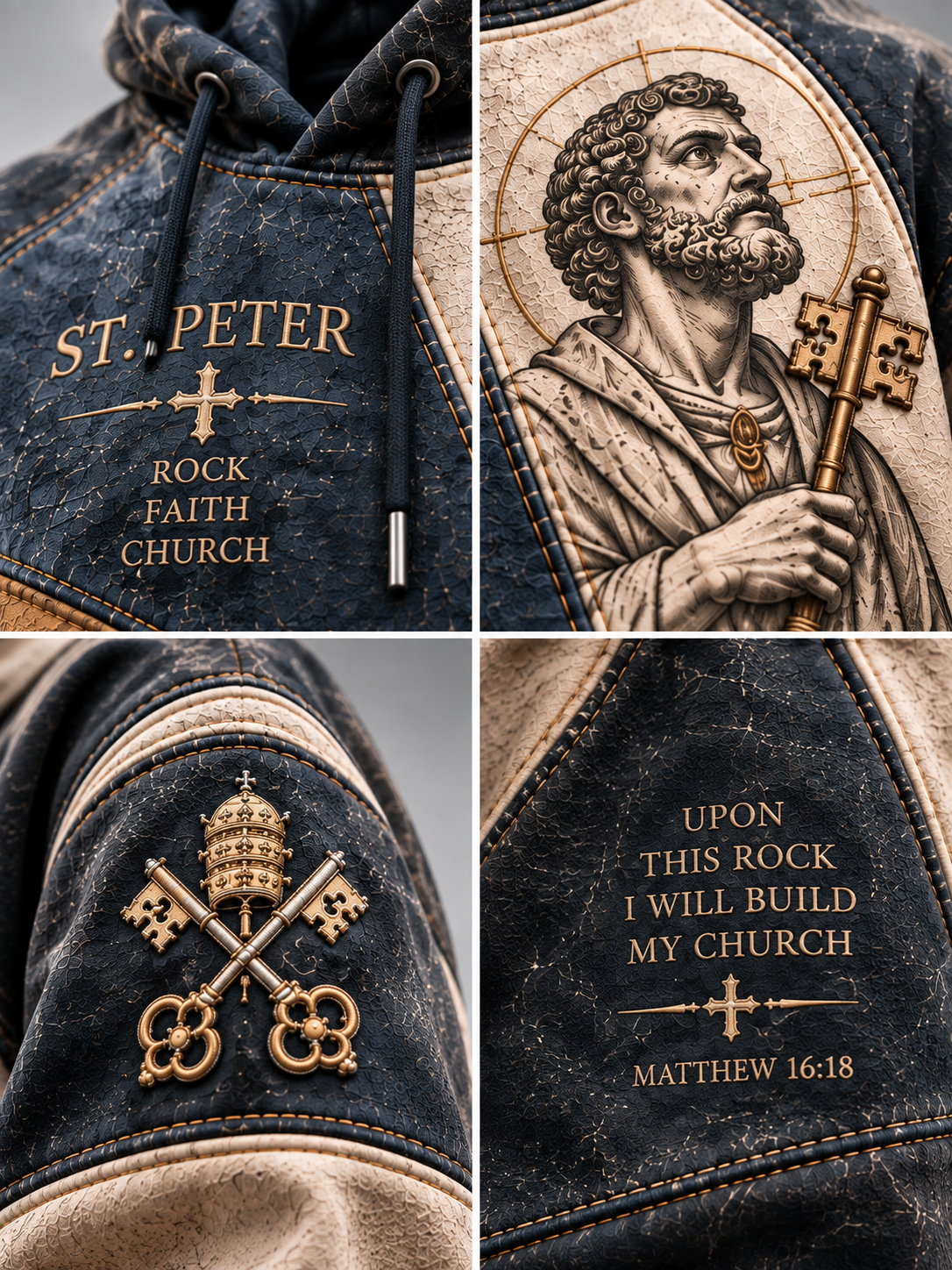 St. Peter Upon This Rock Hoodie