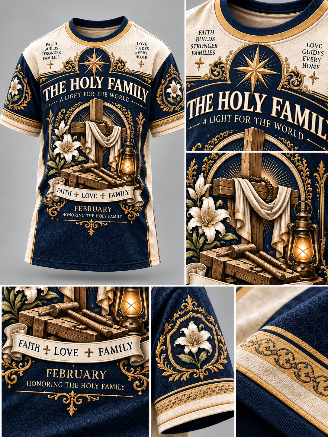 Holy Family Faith & Devotion T-Shirt