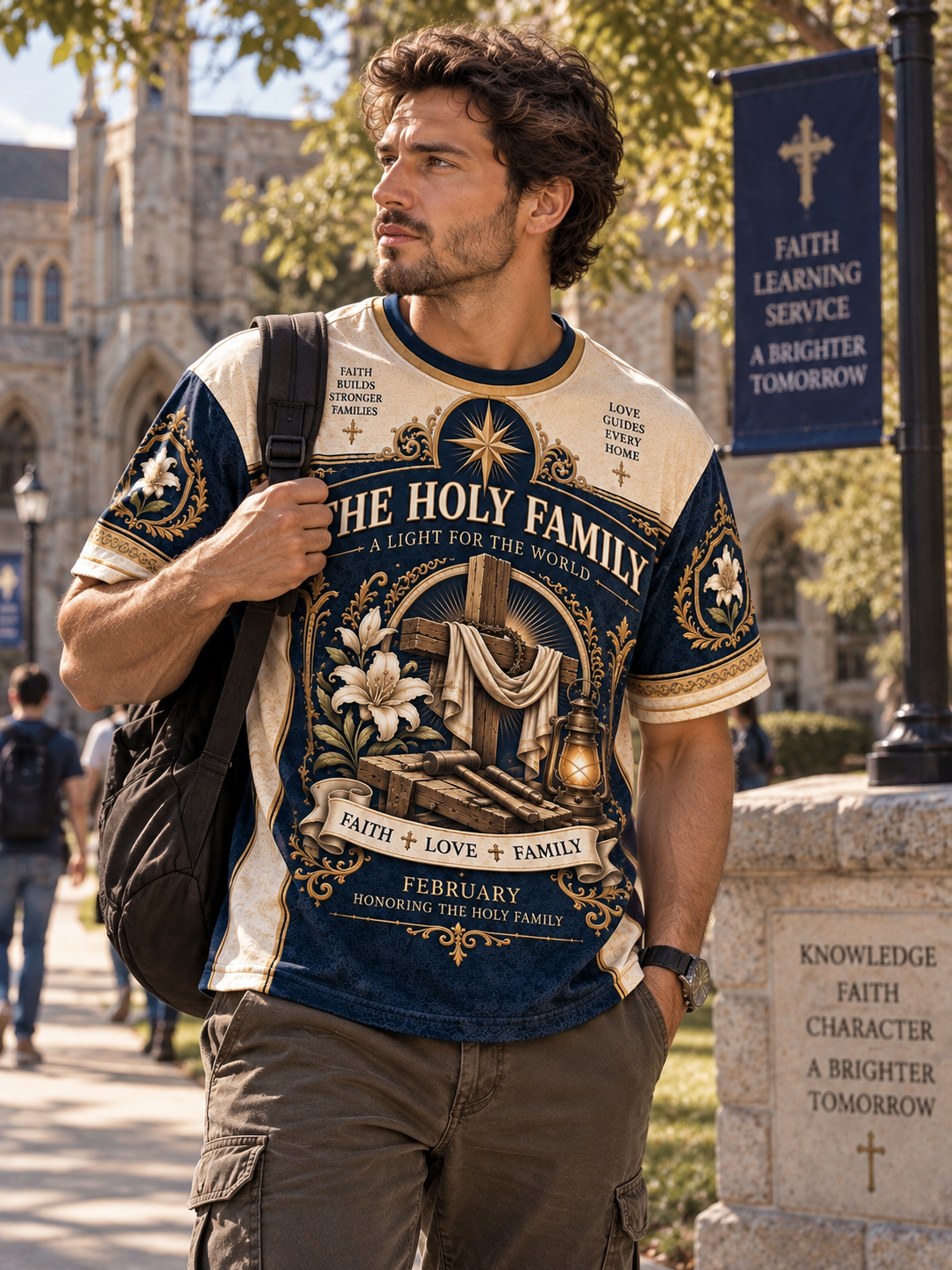Holy Family Faith & Devotion T-Shirt