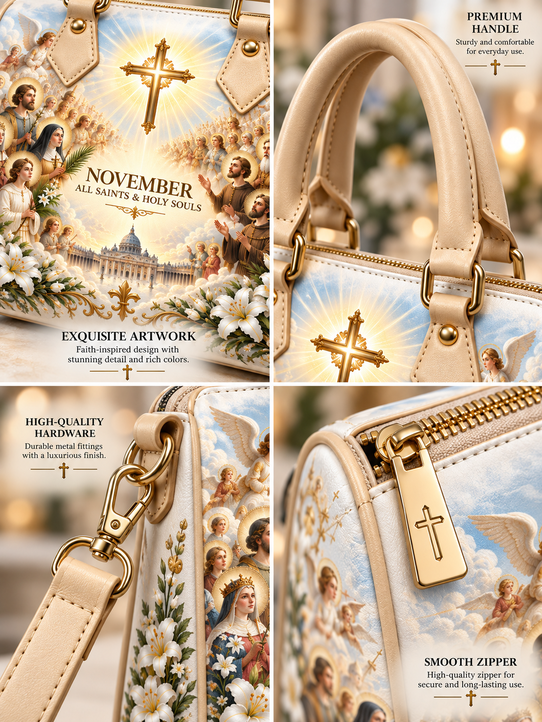 All Saints & Holy Souls Gathering Of The Faithful Boston Bag